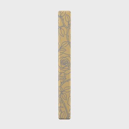 June Rose necklace in 14K gold plated, 360 rotation video